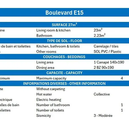 Lägenhet Boulevard - Super Divisible Parfaitement Situe Skis Aux Pieds Proche Des Commerces Mae-7412